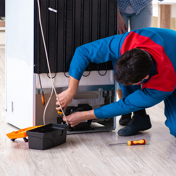 how much do you charge for refrigerator repair services in Milton WA